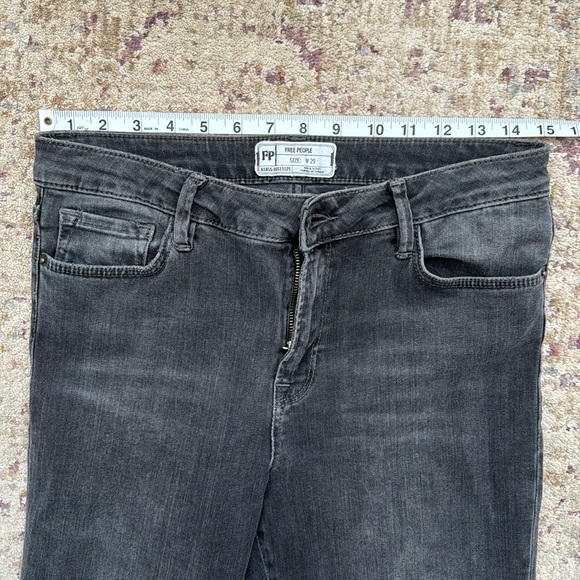 Free People High Waist Cropped Jeans - Picture 9 of 12